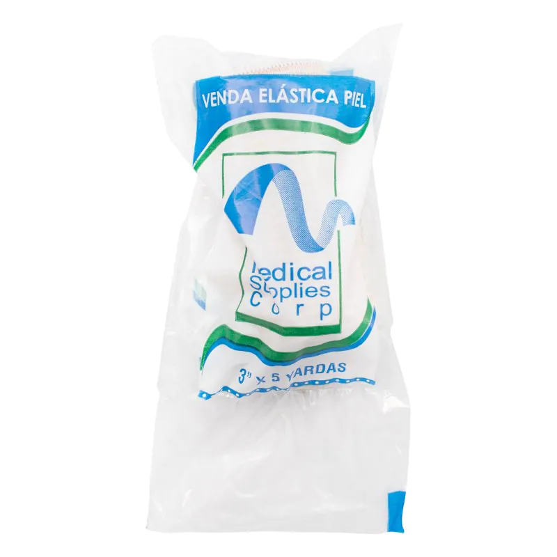 200026051 VENDA ELASTICA COLOR PIEL MEDICAL 3X5 Y - Imagen 1