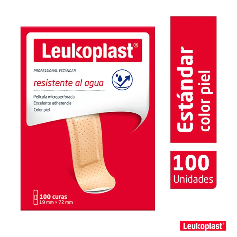 200027423 CURAS LEUKOPLAST PIEL 100 UND - Imagen 1