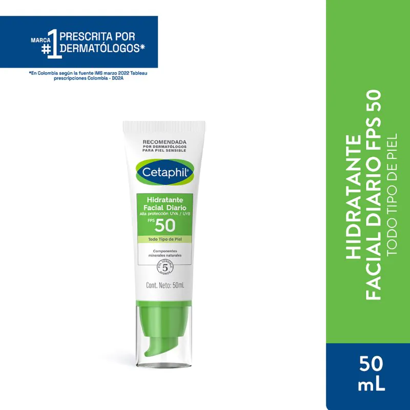 CETAPHIL CREMA HI.TANTE FPS 50 50GR - Imagen 1