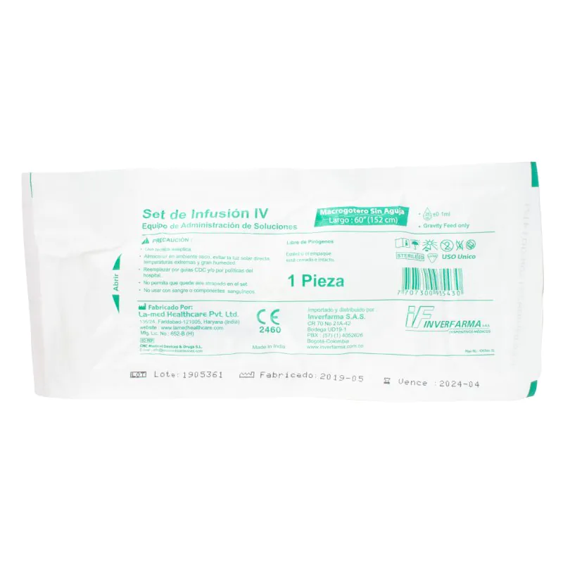 EQU.ADMIN.SOL.MACROGOTEO S/AGUJA INVERFA - Imagen 1