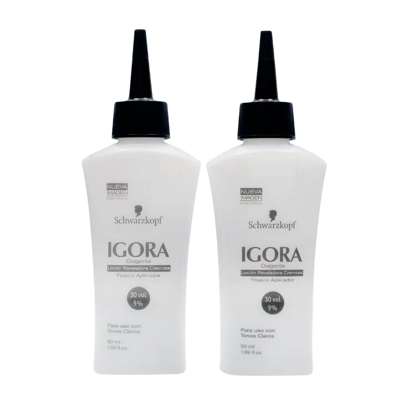 2 OXIGENTA IGORA 30 VOL X 50 ML - Imagen 1