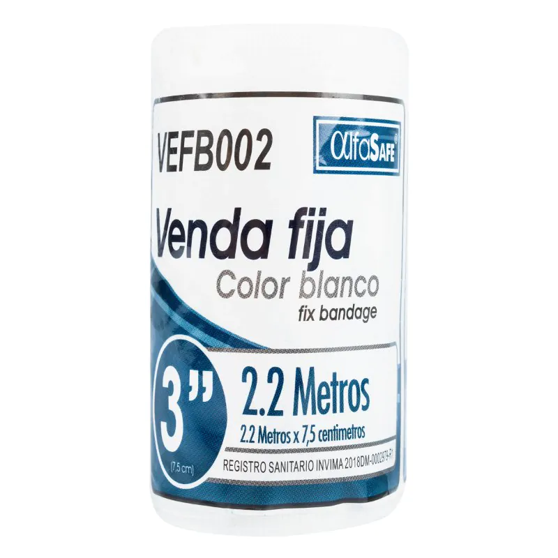 VENDA FIJA BLANCA ALFA 3 X 2.2 MTS - Imagen 1