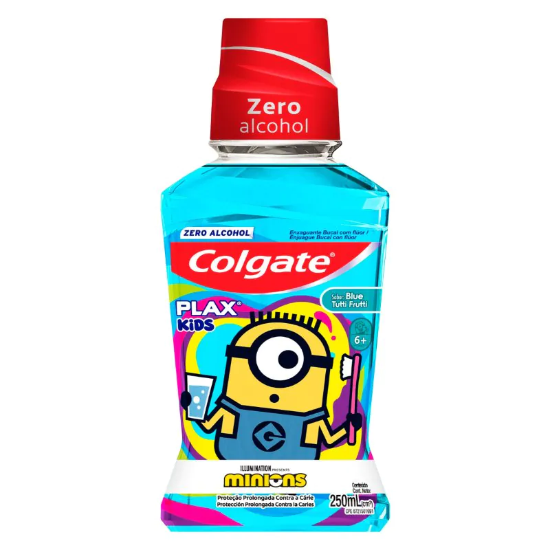 200034231 ENJUAGUE COLGATE PLAX KIDS MINIONS 250ML - Imagen 1