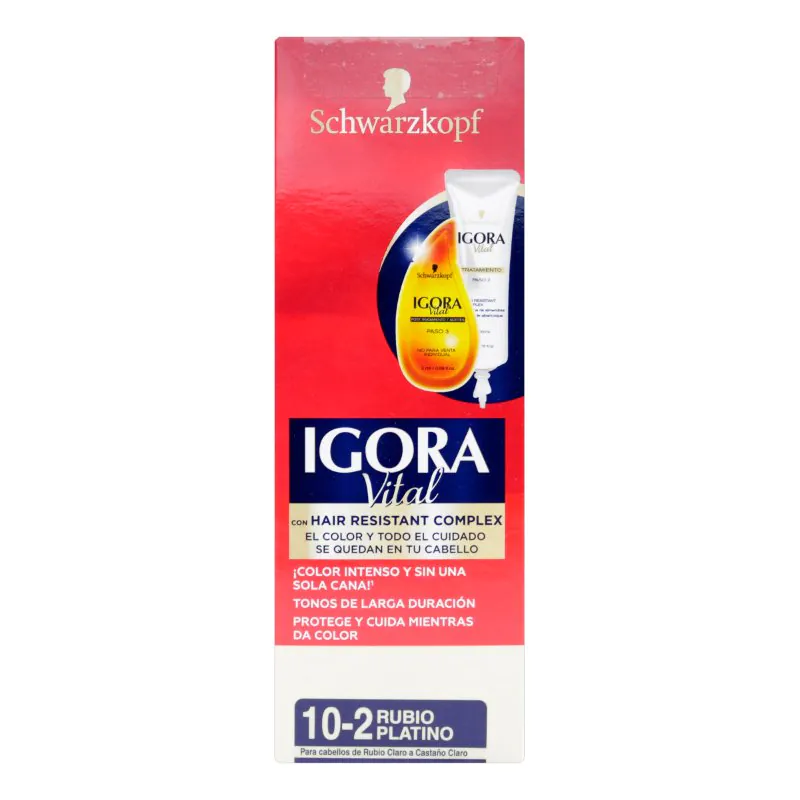 200035123 IGORA VITAL TUBO10-2 RUBIO PLATINO - Imagen 1