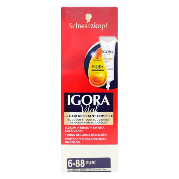 IGORA VITAL TUBO 6-88 RUBI - Imagen 1