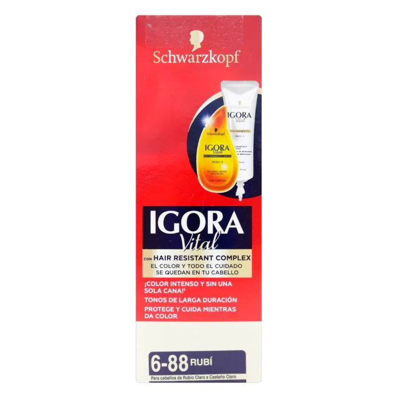 200035137 IGORA VITAL TUBO 6-88 RUBI - Imagen 1