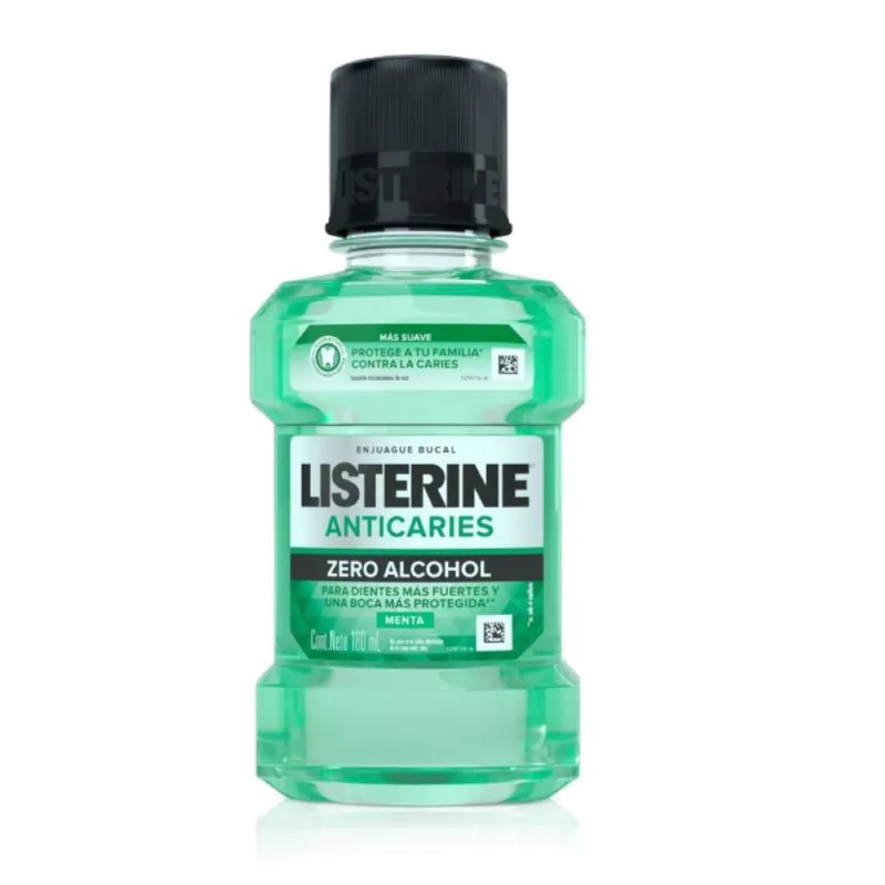 200035542 LISTERINE ANTICARIES ZERO 180 ML - Imagen 1