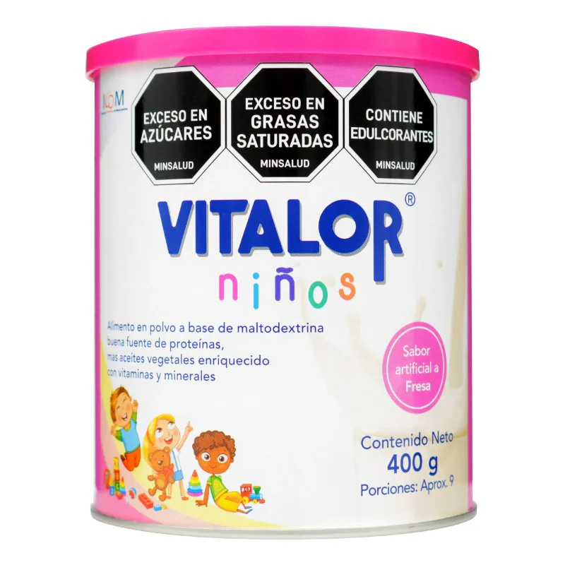 VITALOR FRESA NINOS 400 GR ICOM - Imagen 1