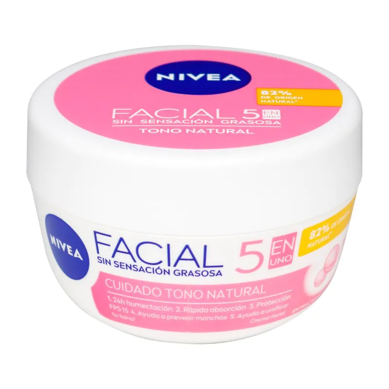 NIVEA CUI.FACIAL TON NATURAL 50 ML - Imagen 1