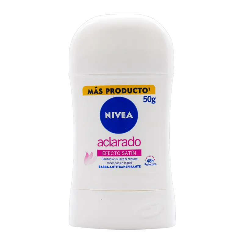 DTE.NIVEA BARRA ACLARADO SATIN 50 GR M - Imagen 1