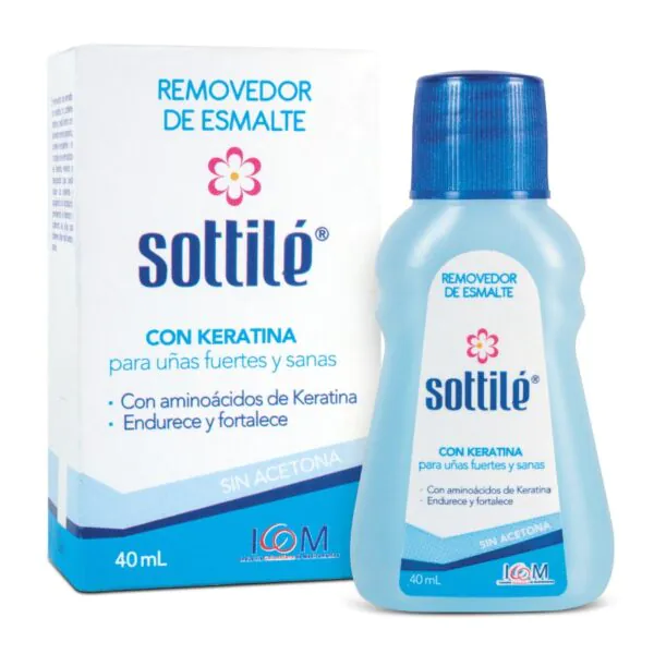REMOVEDOR SOTTILE KERATINA 40 ML ICOM - Imagen 1