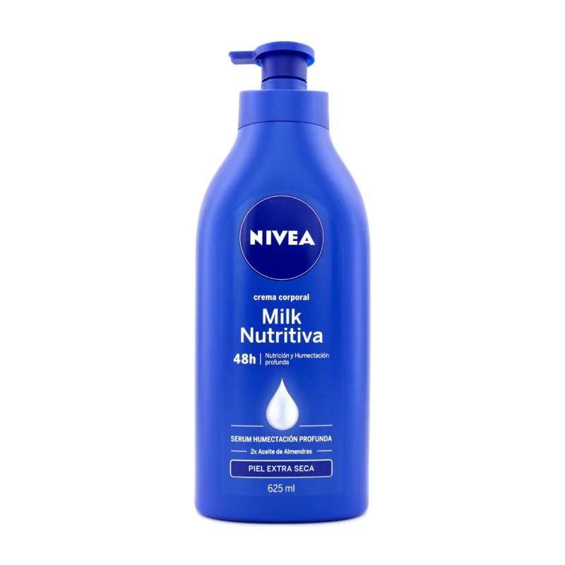 NIVEA BODY MILK NUTRITIVA 625 ML - Imagen 1