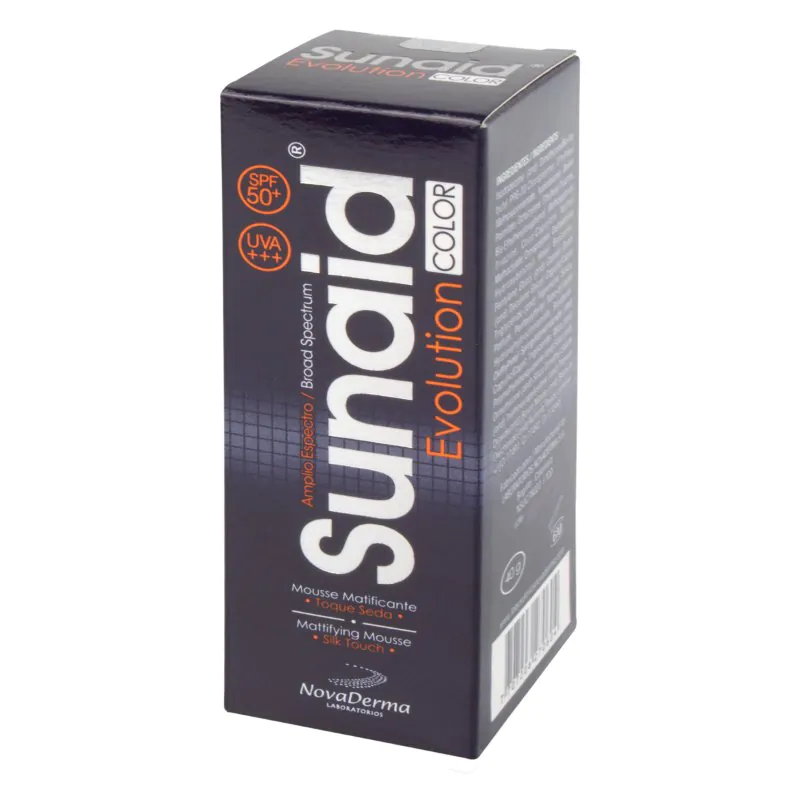 SUNAID EVOLUTION COLOR SPF 50 40 GR - Imagen 1