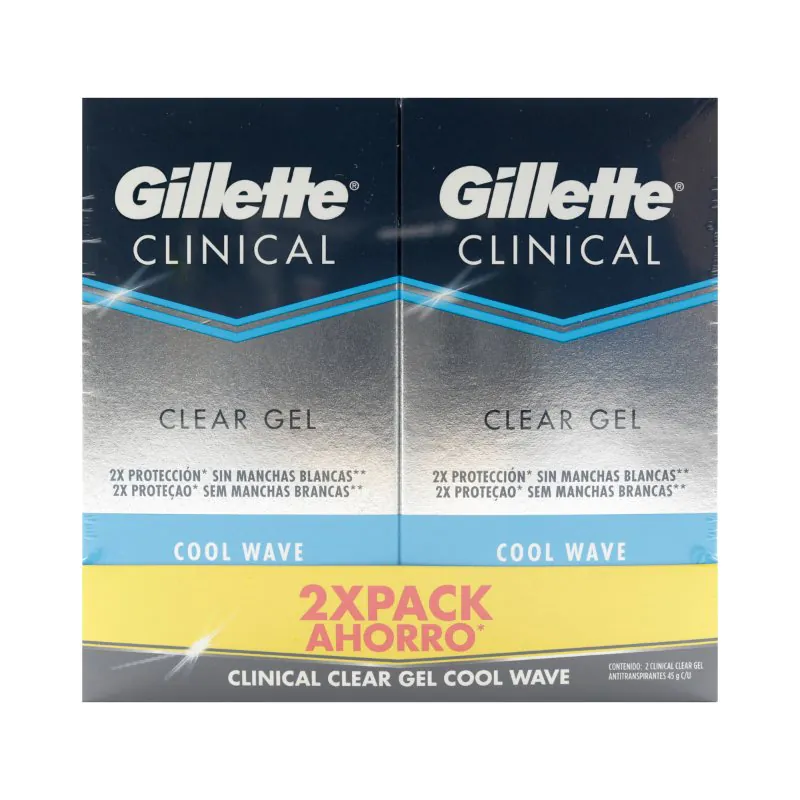 200038260 2 DTE.GILLETTE CLINI.GEL COOL WAVE 45GR - Imagen 1