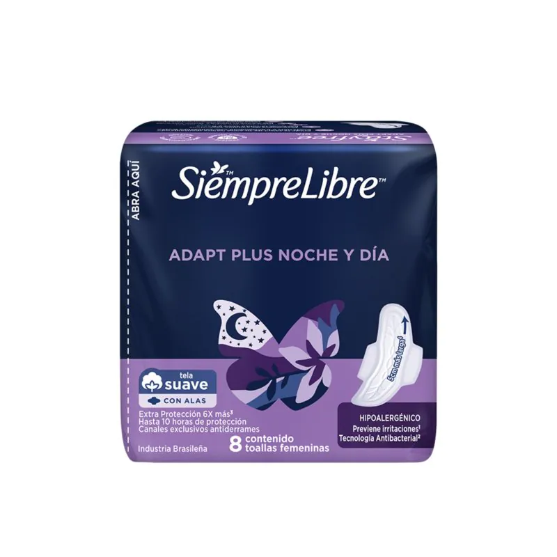 200038440 TOA.STAYFREE ALAS NOCTURNA 8 UNID - Imagen 1