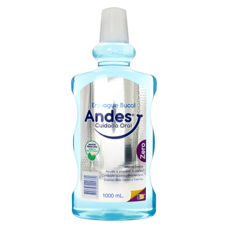 200038773 ENJ.BUCAL ANDES ANT.CALCULO 1000 ML LB - Imagen 1