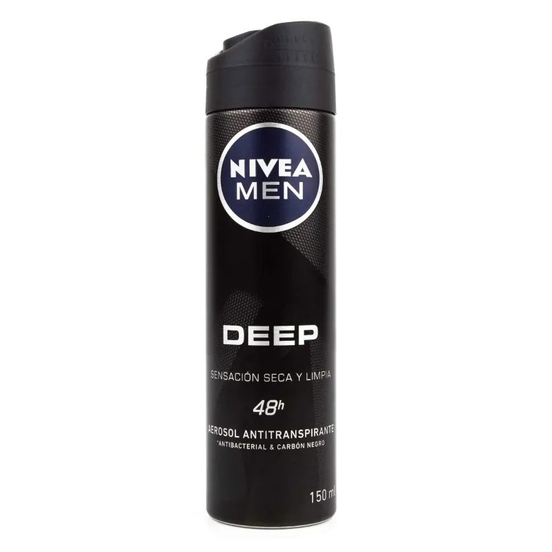 200039603 DTE.NIVEA MEN DEEP AEROSOL 150 ML - Imagen 1