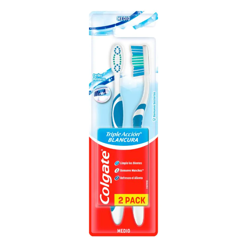 200040396 2 CEP.COLGATE TRIPLE ACCION BLANCURA PAC - Imagen 1