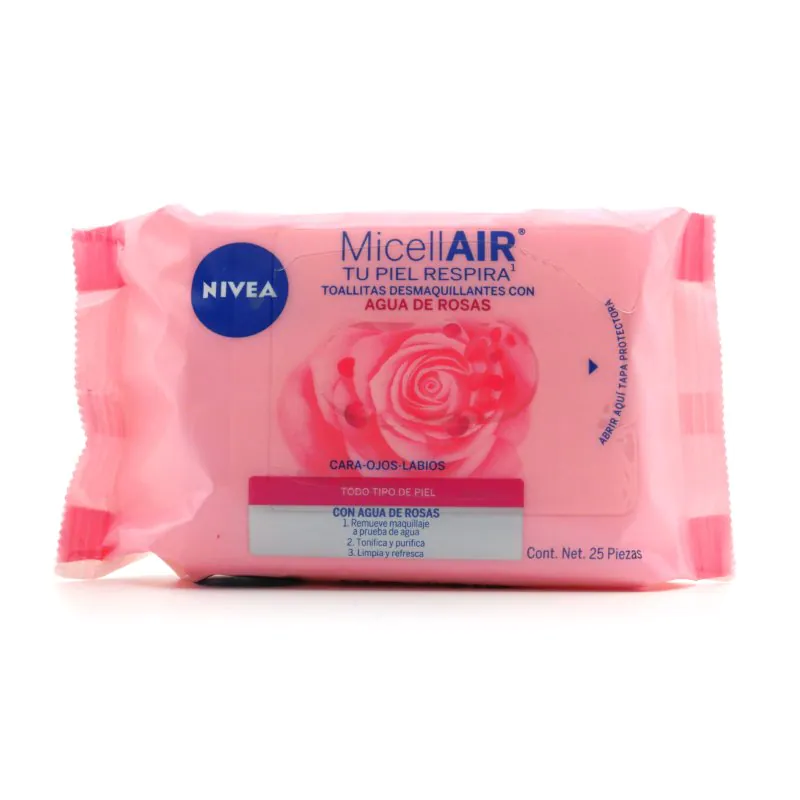 TOA.DESMAQ.MICELAR NIVEA FACIAL ROSAS - Imagen 1