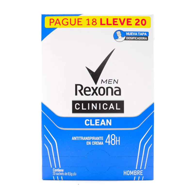 DTE.REXONA CLINICAL 8.5GR - Imagen 1