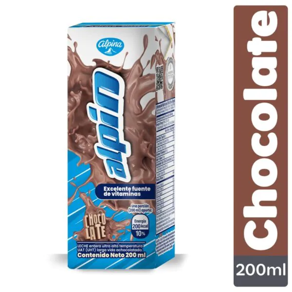 LECHE ALPIN CHOCOLATE 200 ML - Imagen 1