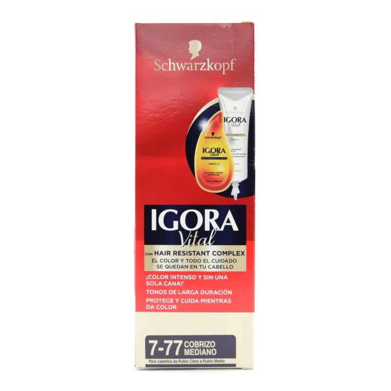 200040993 IGORA VITAL TUBO 7-77 RUB.MEDIANO COB. - Imagen 1