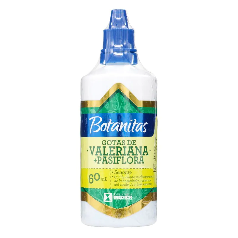 VALERIANA+PASIFLORA GOTAS 60 ML - Imagen 1