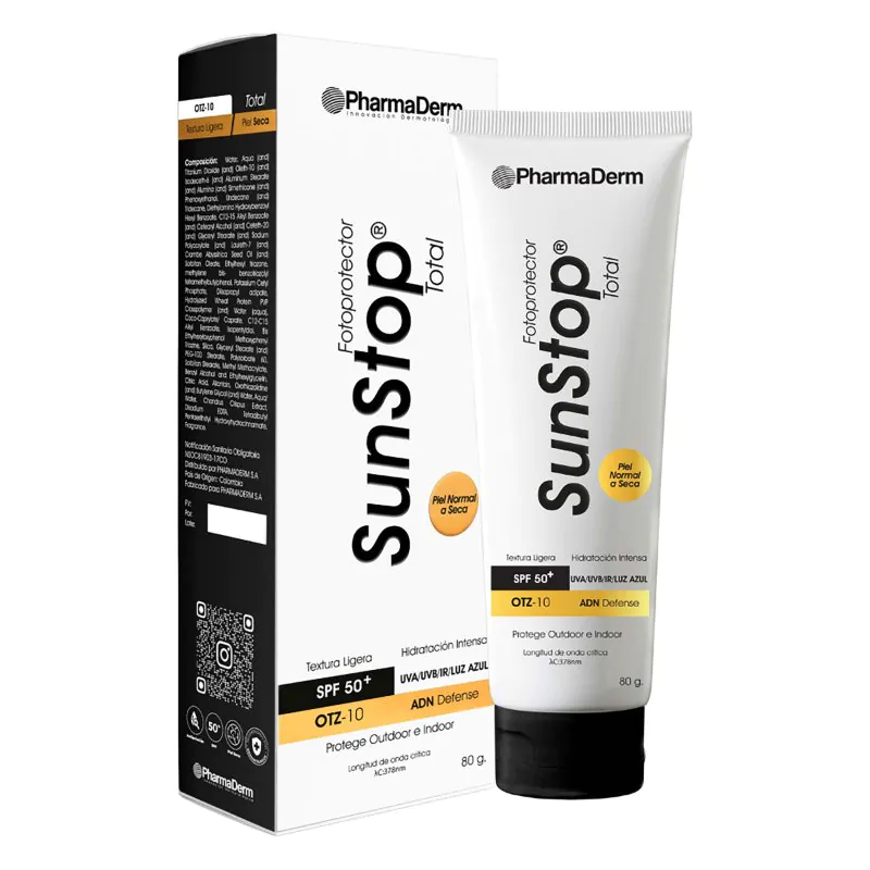 SUNSTOP TOTAL SPF50 TUBO COLAPSIBLE 80ML - Imagen 1