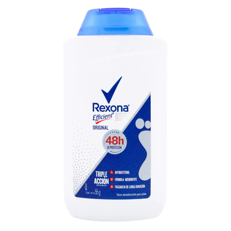 TALCO REXONA EFFICIENT 55 GR - Imagen 1