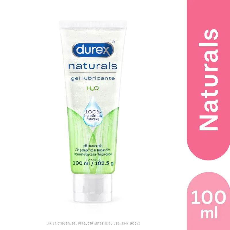 200042448 DUREX GEL LUBRICANTE NATURALS 100 ML - Imagen 1