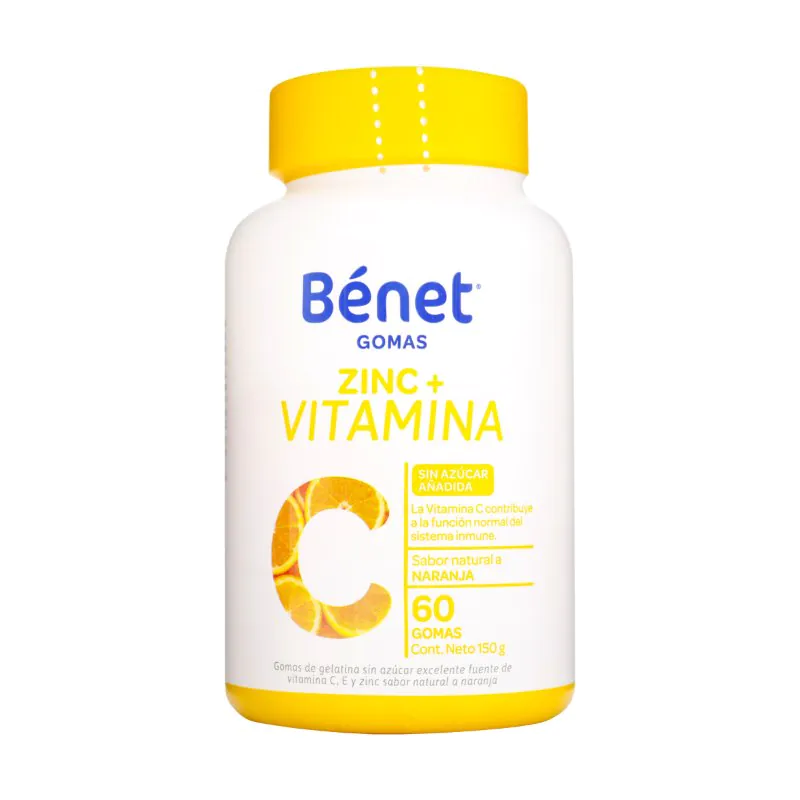 GOM. GELAT.  BENET VITAM. C Y ZINC 150GR - Imagen 1