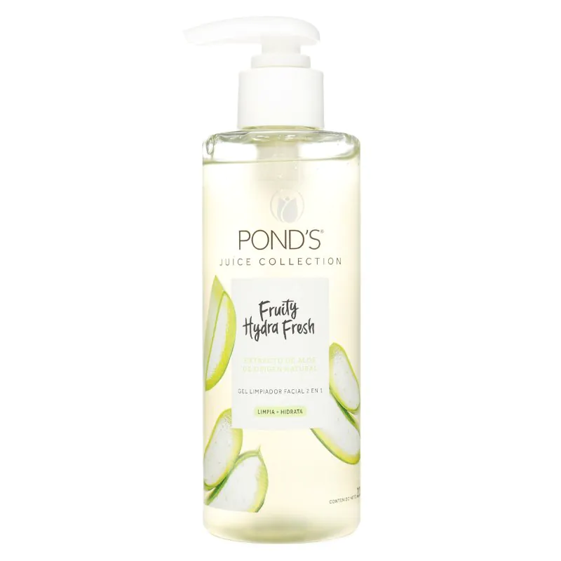 200042929 PONDS GEL LIMP. 2EN1 EXTR. ALOE 200ML - Imagen 1