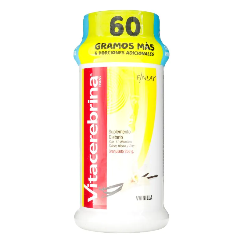 VITACEREBRINA NEXT VAINILLA 310 G E.CONT - Imagen 1