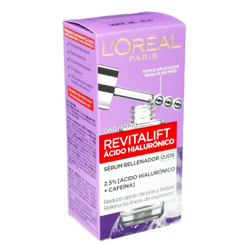 200043487 SERUM LOREAL PARIS CONTORNO OJOS 20 ML - Imagen 1