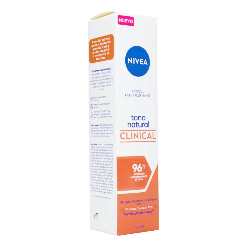 200043502 DTE.NIVEA SPRAY CLIN.TONO NATURAL 150 ML - Imagen 1