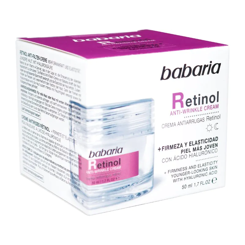 200043717 CREMA FACIAL BABARIA RETINOL 50 ML - Imagen 1