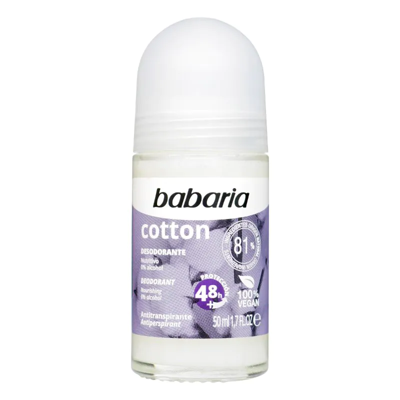 DTE.BABARIA ROLLON COTTON 50 ML - Imagen 1