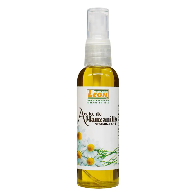 ACEITE MANZANILLA SPRAY 60 ML LEON - Imagen 1