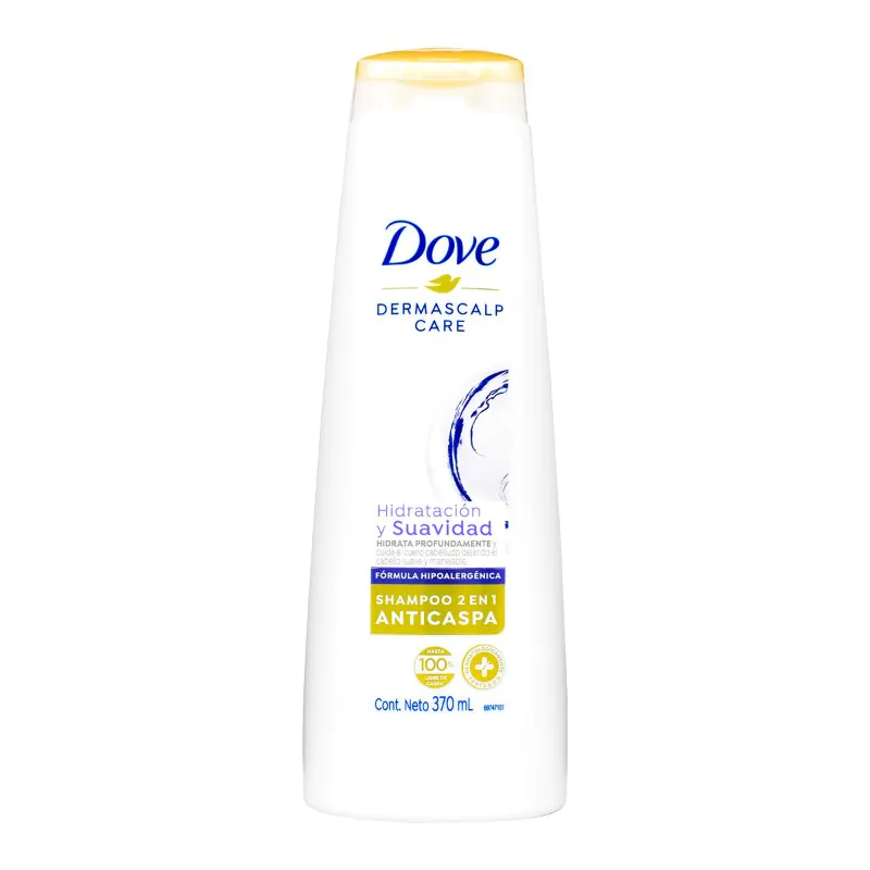 200044042 CHA.DOVE HIDRATACION Y SUAVIDAD 370 ML - Imagen 1