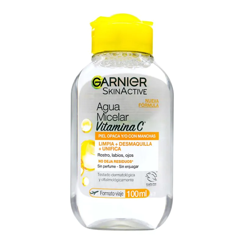 200044340 AGUA MICELAR GARNIER VITAMINA C 100 ML - Imagen 1