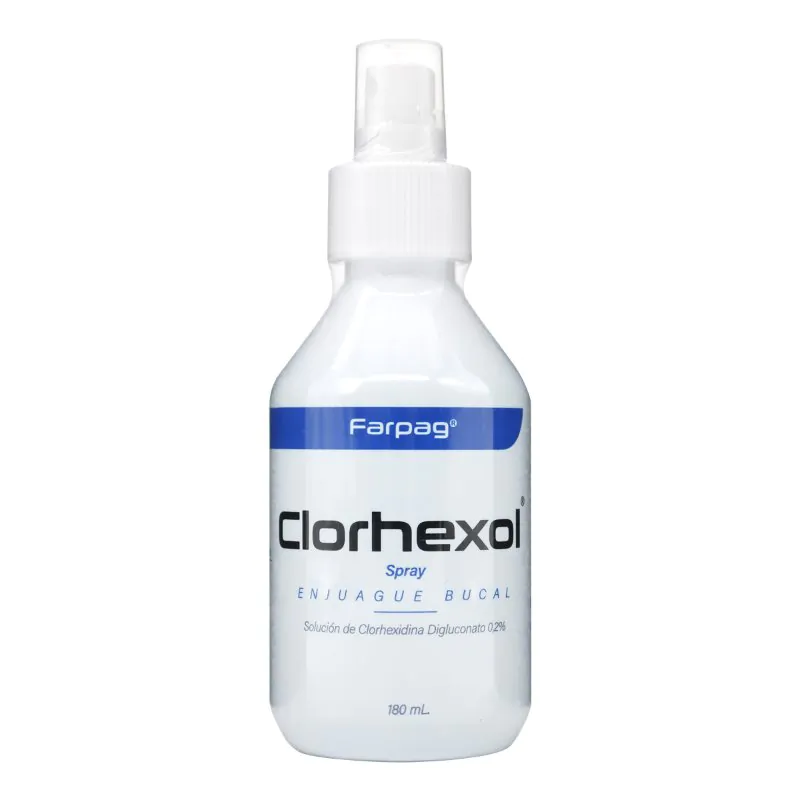 ENJUAGUE BUCAL CLORHEXOL 0.2% SPRA 180ML - Imagen 1
