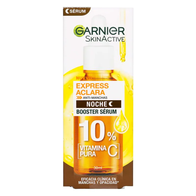 GARNIER EXPR.ACLARA NOC.SERUM VIT.C 30ML - Imagen 1