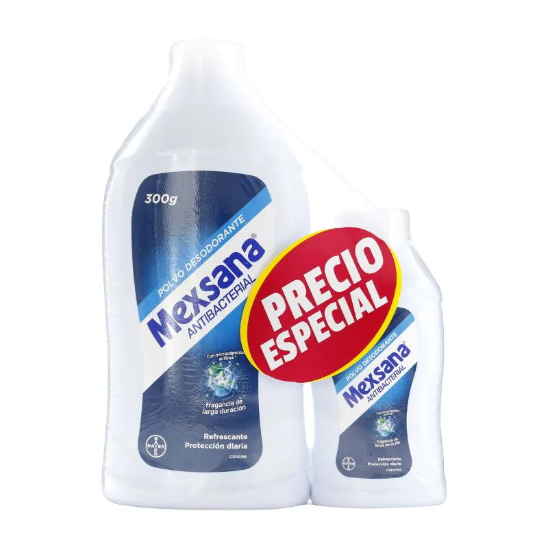 TALCO MEXSANA 300GRS + TALCO 85GRS IVA - Imagen 1