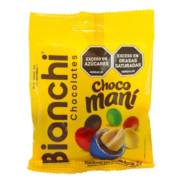 BIANCHI CHOCOLORES MANI 50 GR - Imagen 1