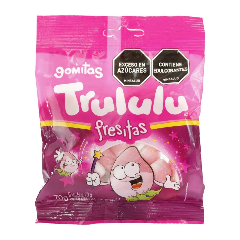 GOMAS TRULULU FRESITA BOLSA 70 GR - Imagen 1