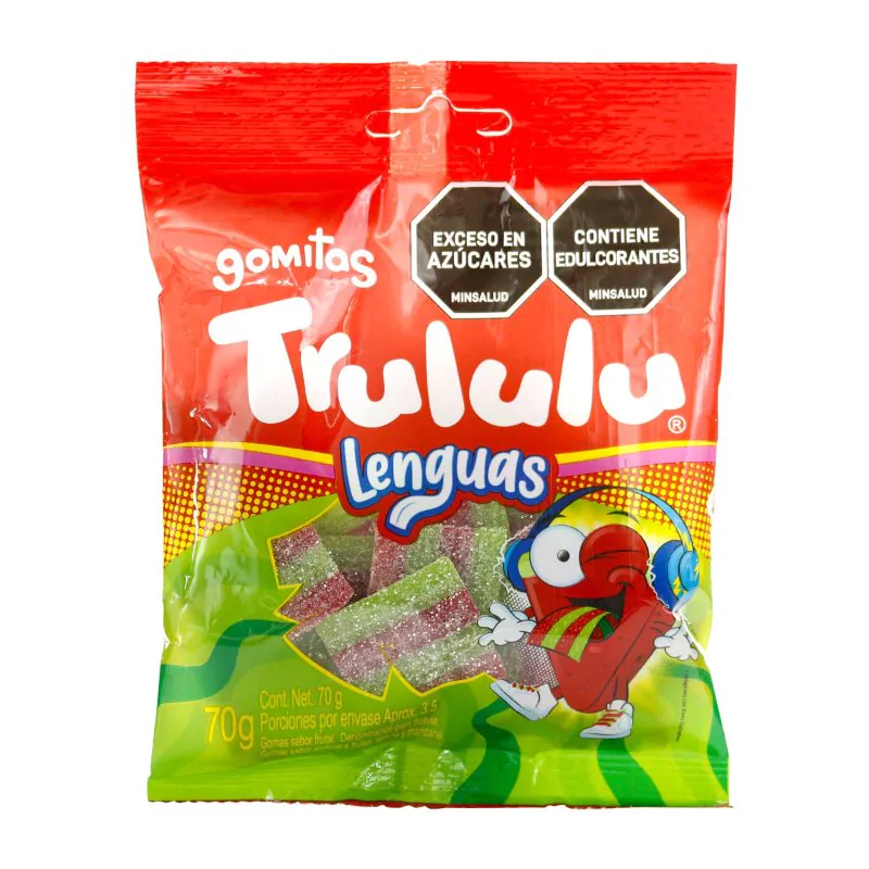GOMAS TRULULU LENGUAS BOLSA 70 GR - Imagen 1