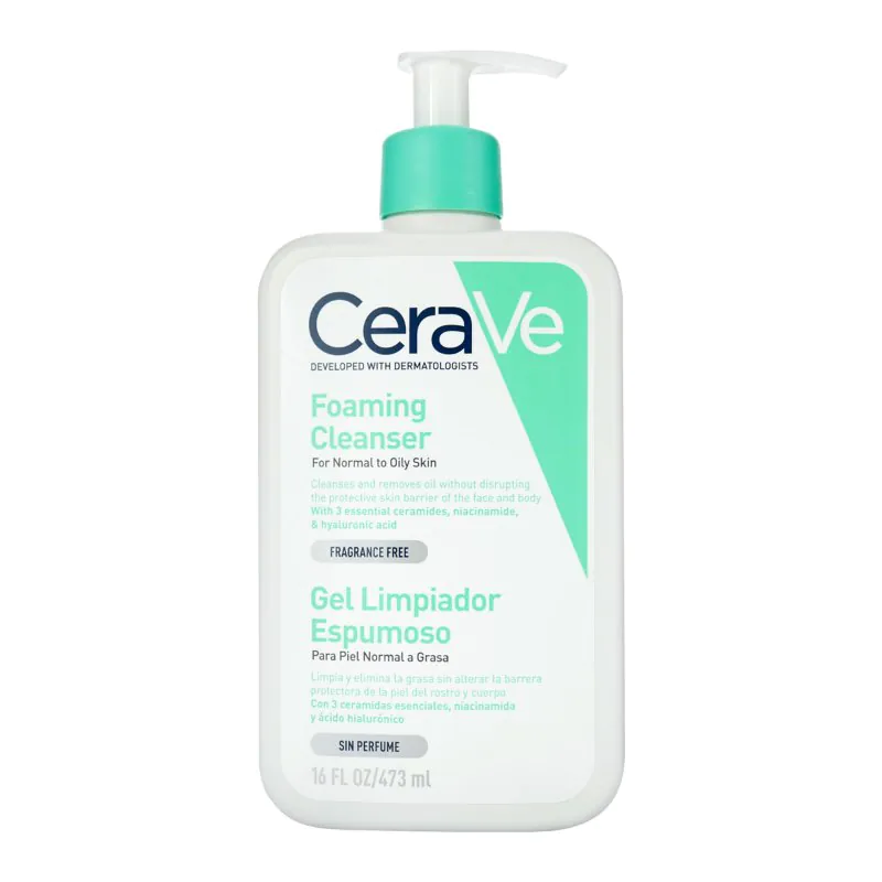 CERAVE GEL LIMPIADOR ESP. 473ML - Imagen 1