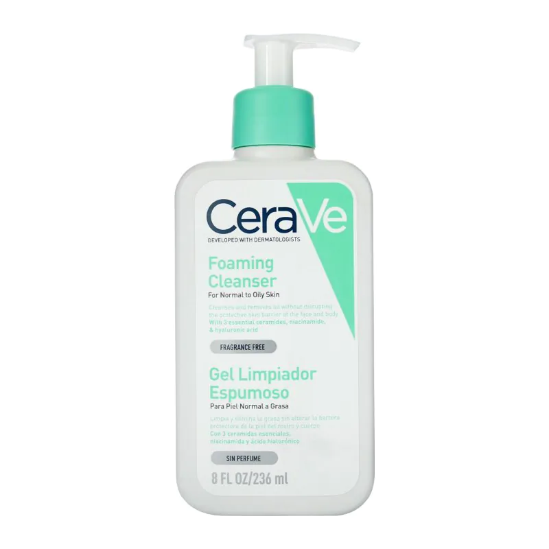 CERAVE GEL LIMPIADOR ESP. 236ML - Imagen 1