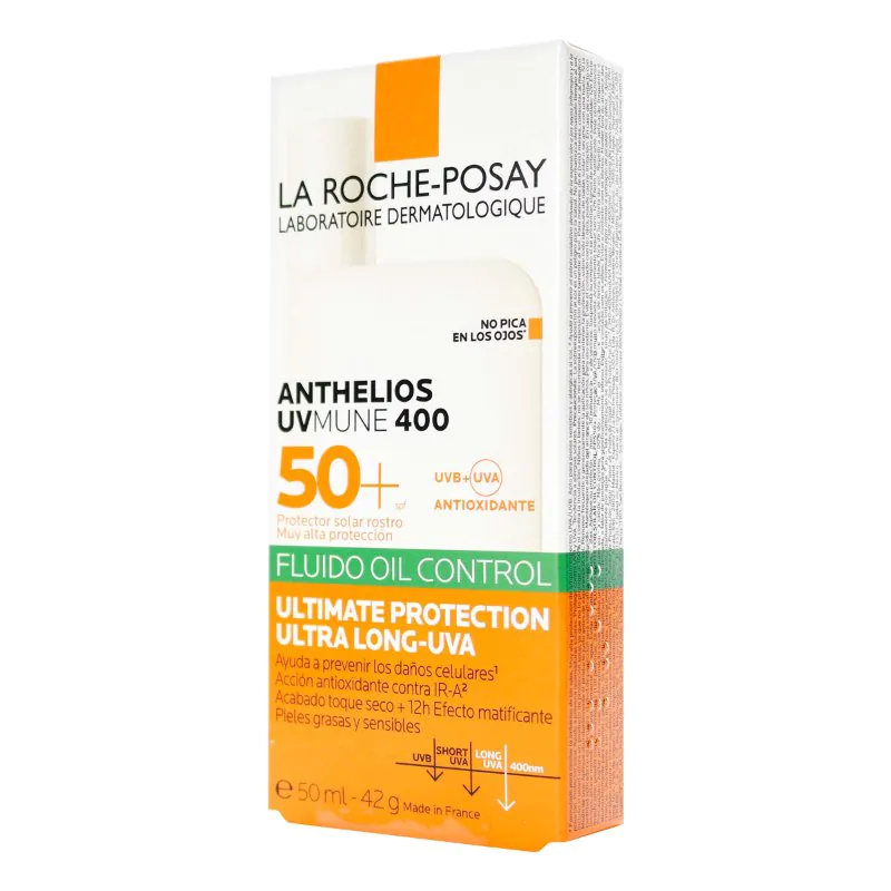 ANTHELIUS UV MUNE OIL CONTROL 50 ML SIN COLOR - Imagen 1