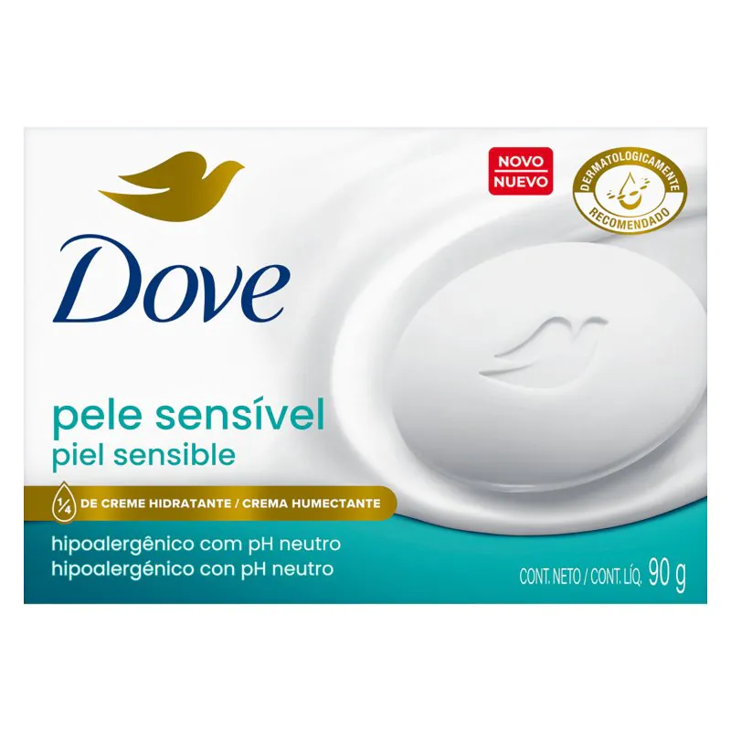 JAB DOVE PIEL SENSIBLE 90GRS - Imagen 1